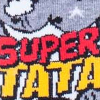 Skarpety męskie w kropki i napis Avangard Super Tata