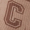 Nowość Skarpetki damskie bawełniane z literą C na prążkowanym ściągaczu Milena