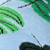 Stopki męskie turkusowe w tropikalny krajobraz z tukanami Milena