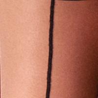 Pończochy samonośne z ozdobnym szwem z tyłu H12 Hot Marilyn