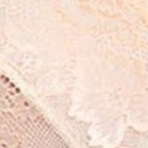 Biustonosz miękki na fiszbinach z eleganckiej beżowej koronki Wonder Lace 2442 Sielei