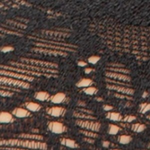 Stopki koronkowe w klasycznym czarnym kolorze Comfort Lace Marilyn