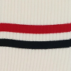 Skarpetki męskie z wiskozą w sportowym stylu off white Striped Stripe Marilyn