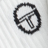 Skarpetki męskie bawełniane białe (3pack) wysoki prążkowany ściągacz 1003 Sergio Tacchini