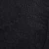 Biustonosz push-up z eleganckiej czarnej koronki Allure 2674 Sielei