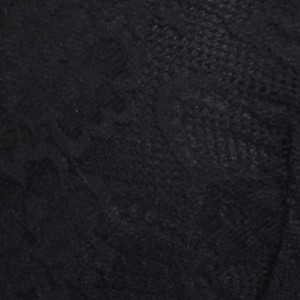 Biustonosz push-up z eleganckiej czarnej koronki Allure 2674 Sielei