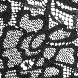 Majtki damskie typu brazyliany koronkowe czarne Ortensia Pierre Cardin