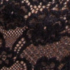 Stringi damskie z eleganckiej czarnej koronki Allure 2673 Sielei