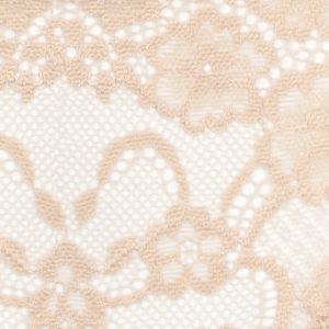 Stringi damskie z eleganckiej beżowej koronki  Allure 2673 Sielei