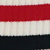 Skarpetki damskie z wiskozą w sportowym stylu off white Striped Stripe Marilyn