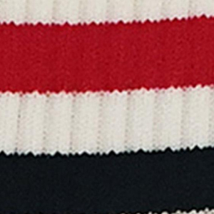 Skarpetki damskie z wiskozą w sportowym stylu off white Striped Stripe Marilyn