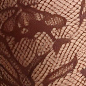 Rajstopy damskie koronkowe mokka kabaretki Charly G001 Marilyn