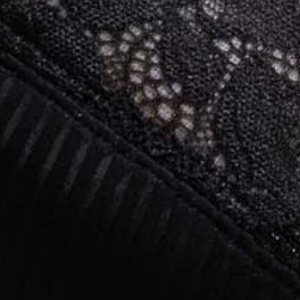 Biustonosz miękki na fiszbinach czarny z żakardowej mikrofibry AR12 Verde Veronica