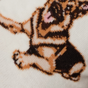 Skarpetki damskie bawełniane Owczarki niemieckie Milena