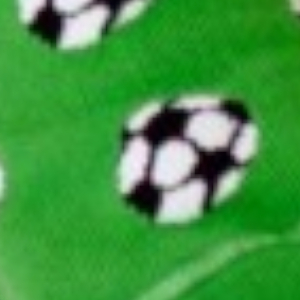 Skarpetki dziecięce zielone z wzorem piłki nożnej Milena